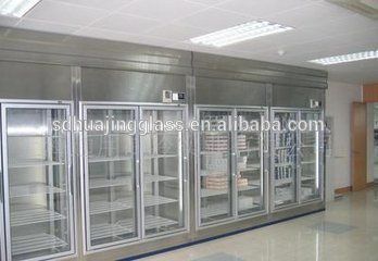 Glass Door walk in Display Cold Room with ISO CE RoHS certificate