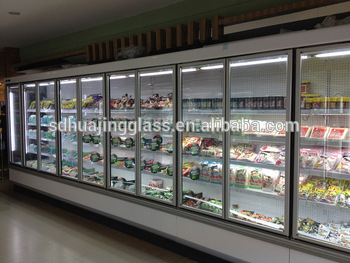 logo model walk in cooler glass door from SHHAG
