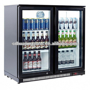Bar mini display fridge mini fridge glass transparent door bar beer keg fridge