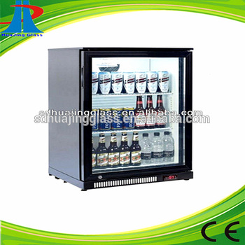 Bar mini display fridge mini fridge glass transparent door bar beer keg fridge
