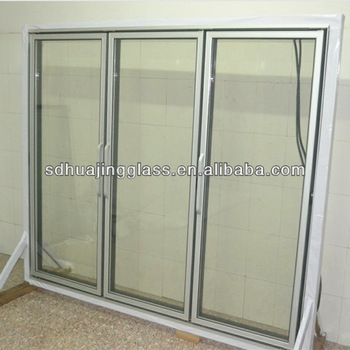 anti fog cold room glass doors with lighting