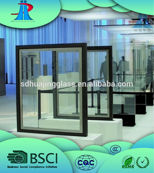 2015 hot selling defrost sealed glass panel with electric heater for commercial freezer fridge refrigerator