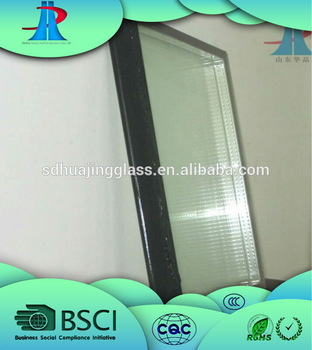 2015 hot selling defrost sealed glass panel with electric heater for commercial freezer fridge refrigerator
