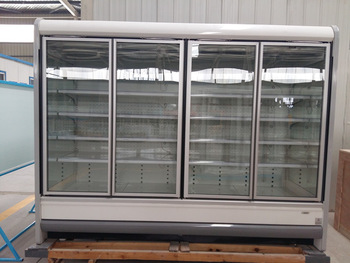 eco friendly anti condensation aluminum frame cooler glass door