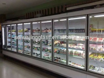 Anti condensation glass door for walk in cooler freezer cold room