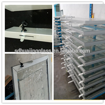 Commercial refrigerator with lock and key lockable fridge glass door fridge