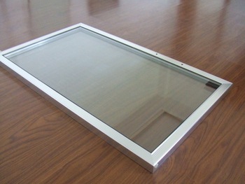 Cooler parts glass door for positive temperature with electric heater underbar cooler parts