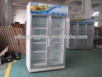 Refrigerator glass door with frame heating glass door LOW E glass door