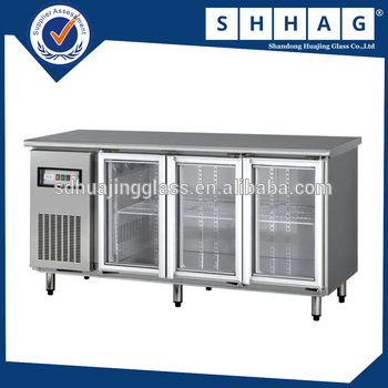 Kitchen cabinet Under counter frosted Glass kitchen cabinet Doors and hinges with frames