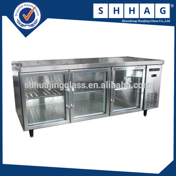 Kitchen cabinet Under counter frosted Glass kitchen cabinet Doors and hinges with frames