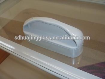 Island freezer auto defrost front to back sliding glass door supermarket jumbo freezer showcase