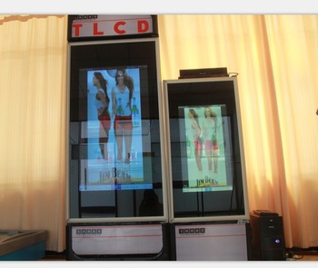 23inch to 55inch TLCD fridges used in commercial advertising