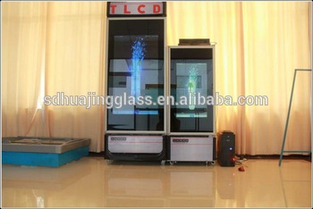 Display Fridges with a Transparent LCD display as Door