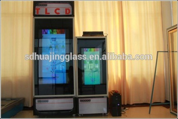 23 32 47 55 65 Transparent LCD Door Fridge Freezer TLCD Fridges Used in Commercial Advertising