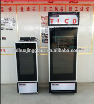 Hot Sale 47 42 32 23 Transparent LCD Glass Door for Fridge