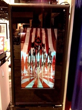 Digital Transparent TLCD Glass Door for Refrigerator