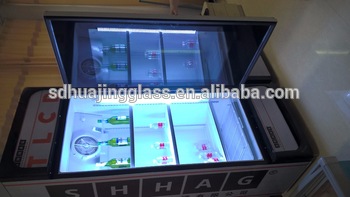 18 inch 23 inch 32 inch 42 inch 47 inch transparent LCD display door for showcase freezer fridge refrigerator