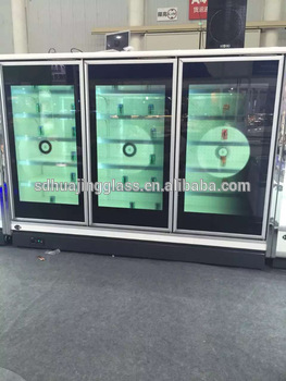 23 32 47 transparent lcd display fridge door touch optional