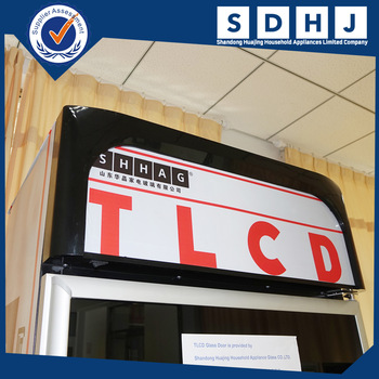 Insulated glass panel with TLCD dispaly screen
