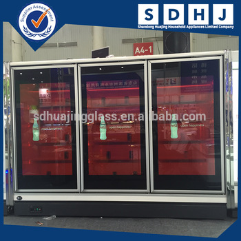 Most Popular Transparent LCD Display Freezer Glass Door Transparent LCD Display Fridge Door Transparent LCD Refrigerator Door