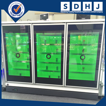 Refirgerator TLCD glass door with double low e glasses