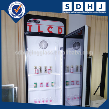 2016 Hot Sale Transparent Lcd Screen Glass Doors for Freezer