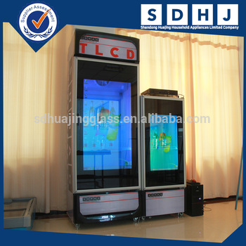 2016 Hot Sale Transparent Lcd Screen Glass Doors for Freezer