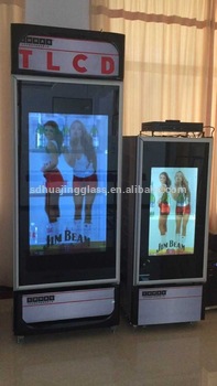 TLCD glass door fridge TLCD glass door