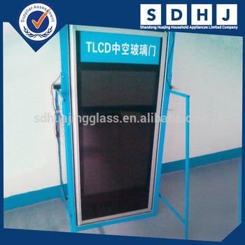 Transparent LCD Screen Fridge Display Glass Door
