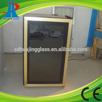 hot selling NEW model of LCD mini refrigerator glass door for wine refrigerator
