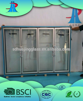 2015 American and Europe NEW popular upright freezer glass door for commercial display
