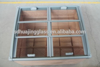 Shandong sliding icecream freezer doorwith PVC handle