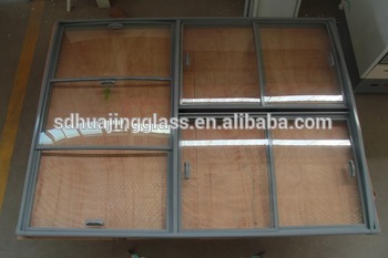 Shandong 369L display island freezer with PVC handle and 6 doors
