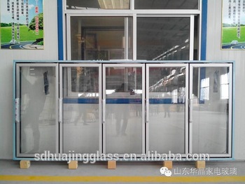 Hot selling fridge glass door for supermarket commercial display