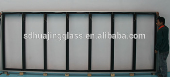 walk in display cooler glass door with 7 doors and frame
