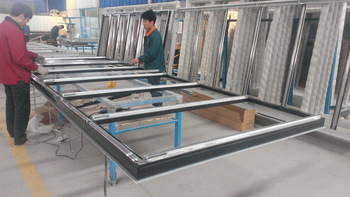 Freezer glass factory