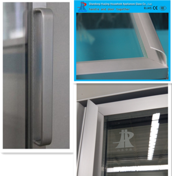 USED 5 GLASS DOORS for REACH IN FREEZER