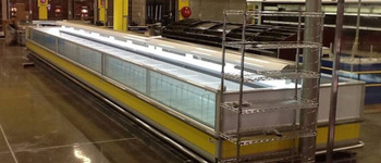 Auto anti condensation glass door for fresh keeping cases cooler display