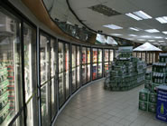 Auto anti condensation glass door for fresh keeping cases cooler display