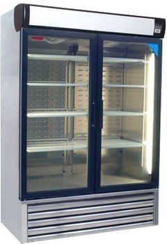 Glass door for Showcase Chiller Heavy Duty Commercial Single Door Upright Gastronome
