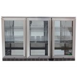 Intergrated wine cooler display glass door can be customized