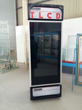 27 32 47 transparent LCD glass door screen display freezer