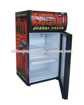 Commercial Glass Door Mini Fridge Hotel Room Fridge Table Top Mini Fridge