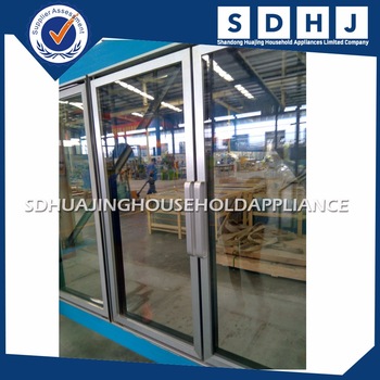 Anti fog Low e tempered SHHAG glass wine chiller glass doors