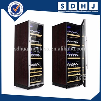 Mini Fridge Glass Door For Wine Bottle Cooler