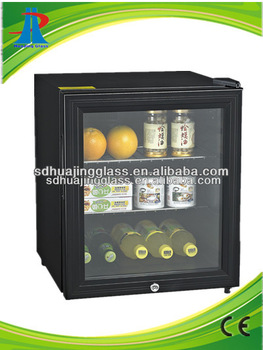 cheap electric heated freezer tempered glass door