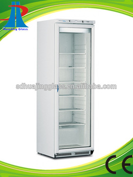 Glass door refrigerator