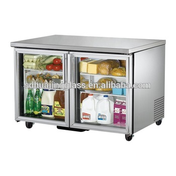 2 glass door refrigerator for drinks