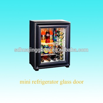 Economical mini refrigerator glass door with high quality