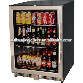 Mini Freezer with Glass Door Display